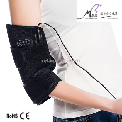 Portable Arthritis Pressotherapy Vibrator Pain Relief Massager with Heat Elbow Knee Joint Massage Machine