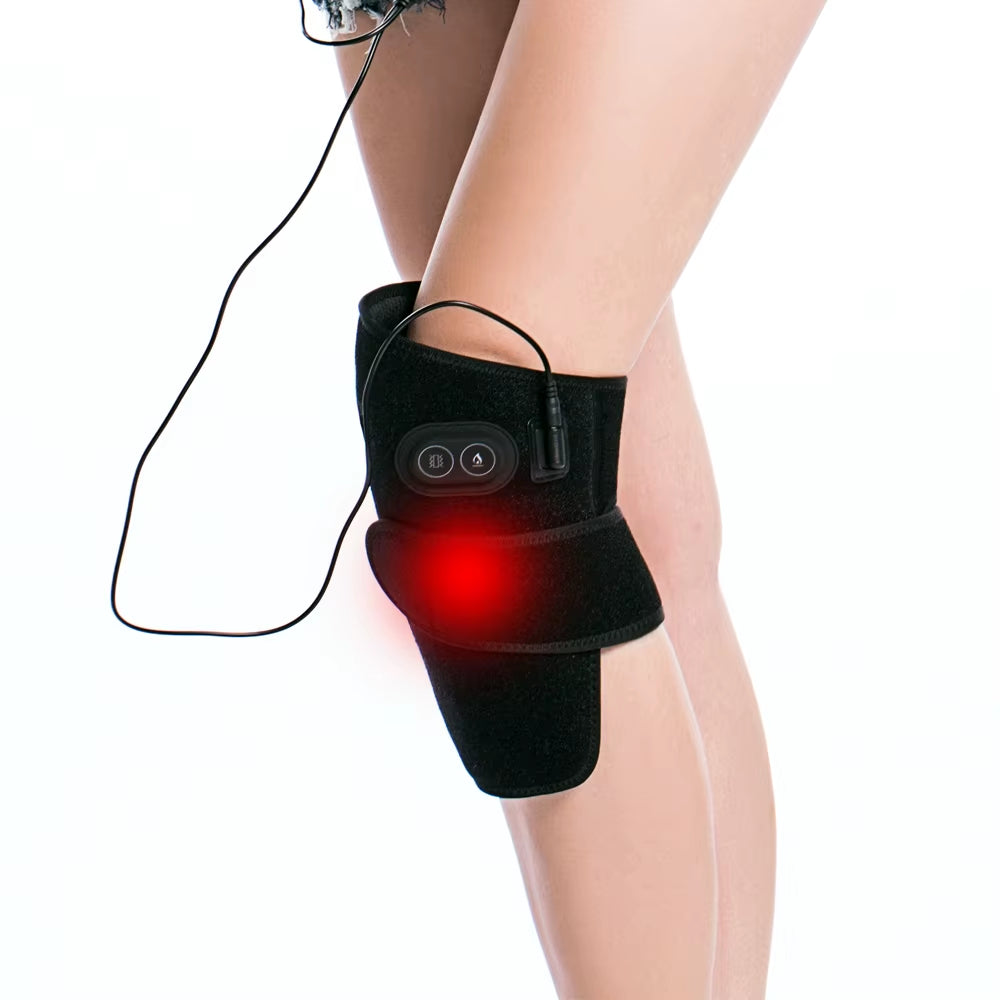 Portable Arthritis Pressotherapy Vibrator Pain Relief Massager with Heat Elbow Knee Joint Massage Machine